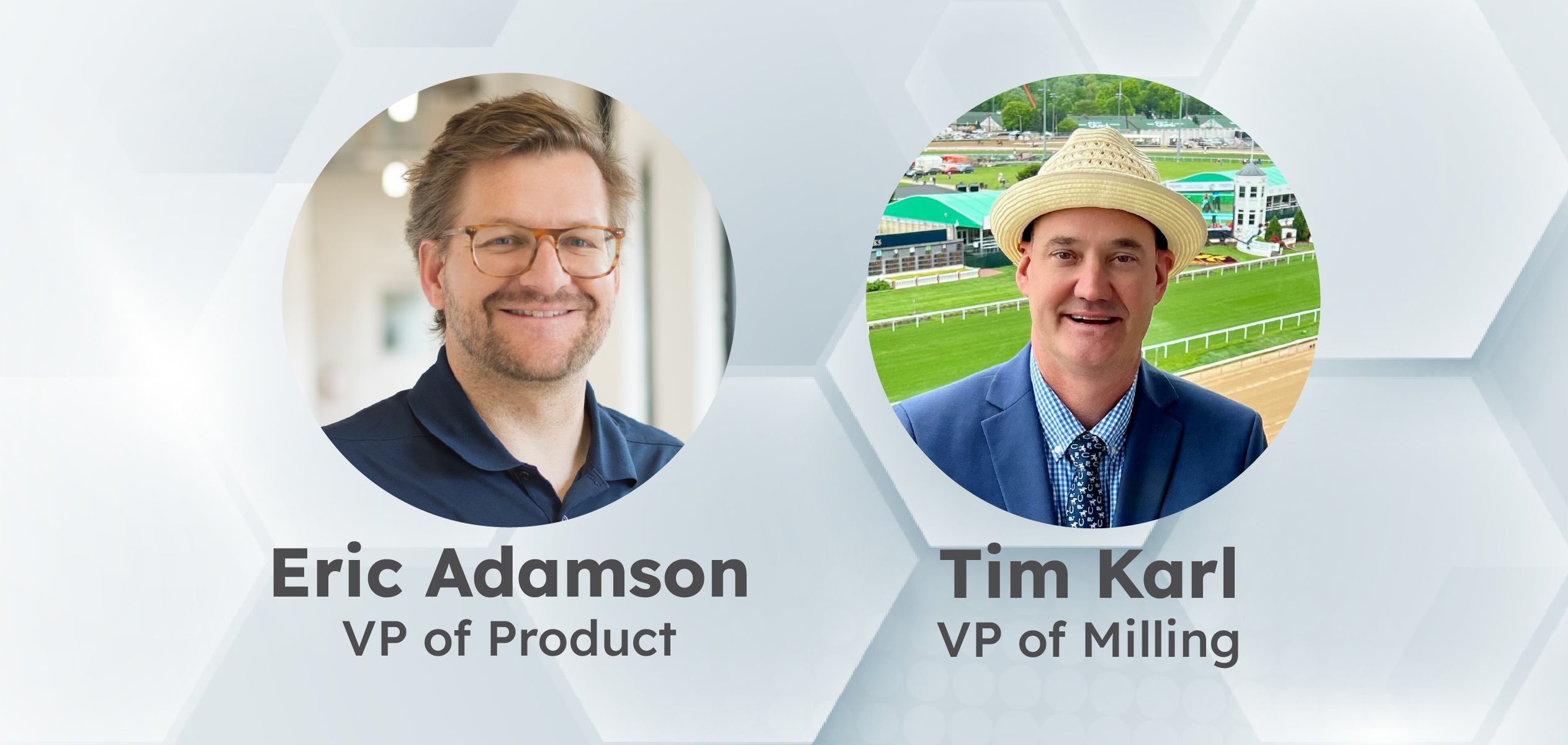BinSentry welcomes Tim Karl, VP of Milling, and Eric Adamson, VP of Product, to its leadership team
