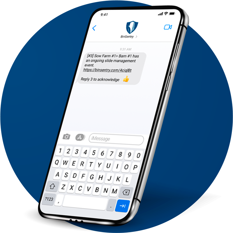 Mobile alert on phone